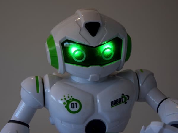 Fjernstyret dansende ROBOT Læring Engelsk lys + lyd RC0447