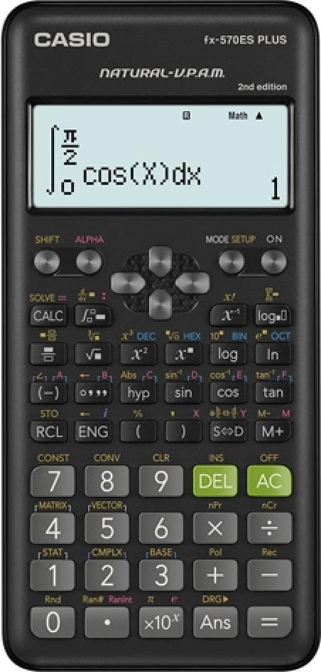 Casio laskin FX-570ESPLUS-2 | tieteellinen | 417 toimintoa | Chat