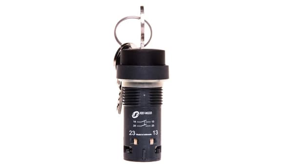 Afbryder 3 nøgle 22mm 2Z uden selvretur XB7NG33