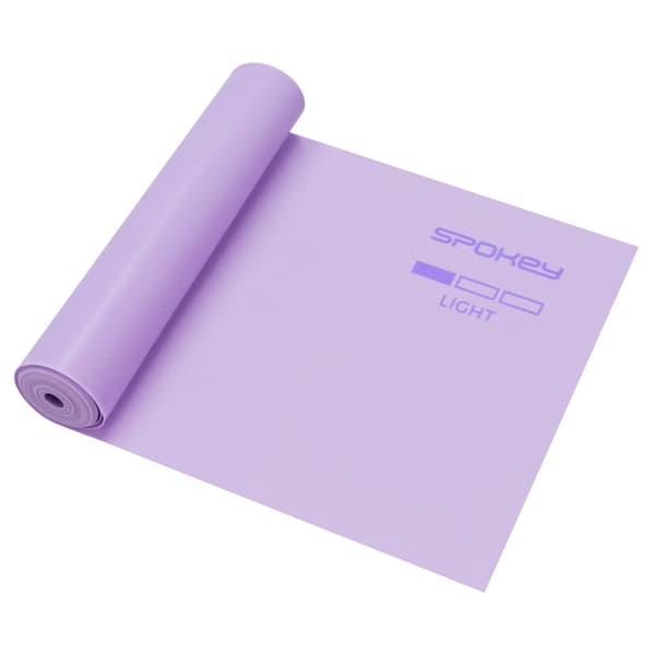Träningsgummiband lätt 200 cm Spokey RIBBON