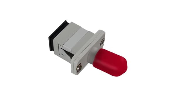 Qoltec Hybrid Adapter SC/UPC - ST/UPC | Simplex | Multimode
