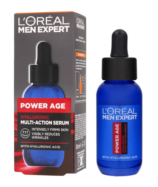 Loreal Men Expert Power Age Multi-Action Ansiktsserum Reducerar Rynkor 30ml