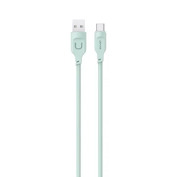 USAMS USB-C PD snabbladdningskabel 1,2 m grön