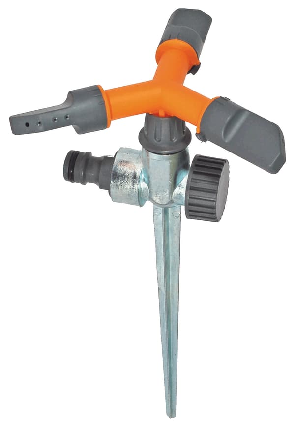 ROTERENDE HAMRET METAL SPRINKLER