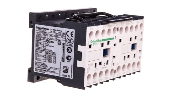Vendekontaktor 9A 4kW 24V DC LP2K0910BD