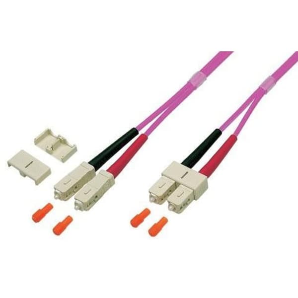 OM4 50/125 MM SC-SC Duplex-valokuitupatch-johto /3 m/