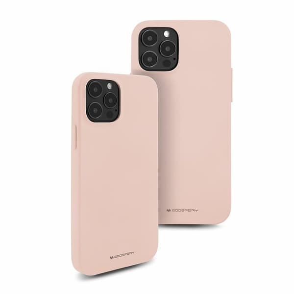 Mercury Soft-fodral för iPhone 14 sandrosa/sandrosa