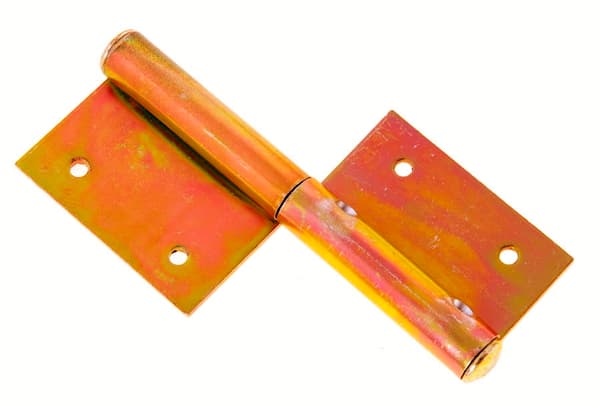 GALVANISERAD DÖRRHÄNGSEL 100 MM HÖGER
