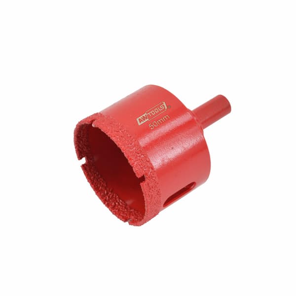 AWTOOLS KRONE MED DIAMANTBELÆGNING 25mm