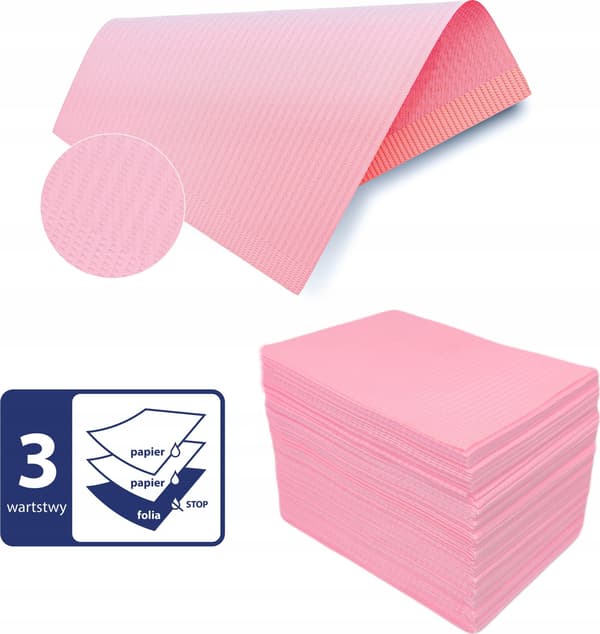 TANDLÆGE DRAPE 100 STK. PINK