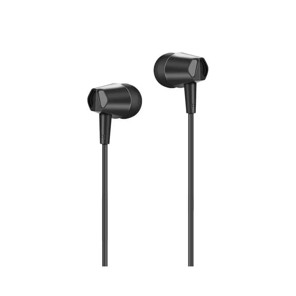 HOCO langalliset kuulokkeet Jack 3,5 mm mikrofonilla, musta M34