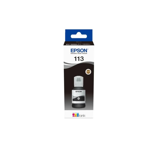 Epson bläckpåfyllning EcoTank 113 - svart