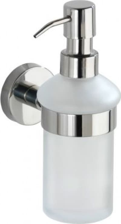Sæbedispenser Bosio sæbedispenser 18 x 11 x 7 cm 200 ml rustfrit stål sølv