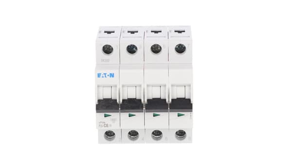 Eaton Adapterafbryder 4P C 6A 6kA AC PL6-C6/4 166531