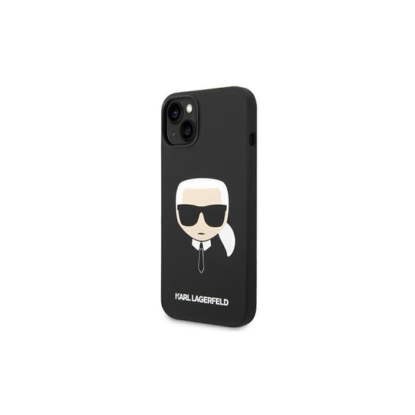 Karl Lagerfeld KLHCP14MSLKHBK iPhone 14 Plus 6.7\" Hardcase sort / sort silikone Karl's Head