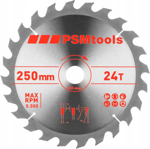 CMT kahden terän sarja hm 250x30mm 24/40z