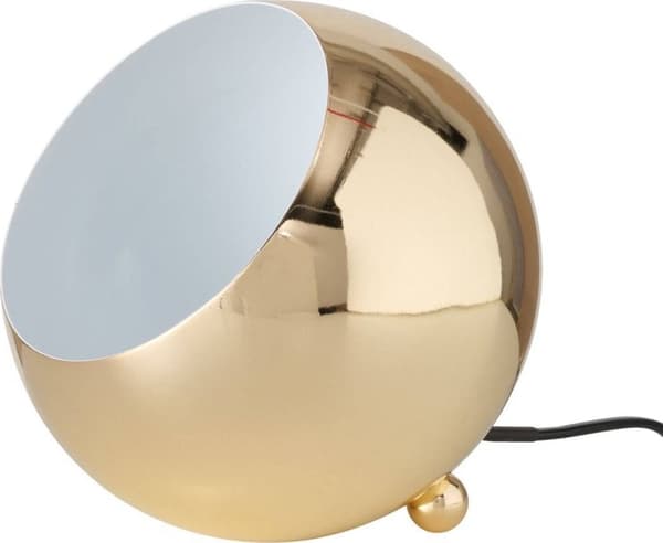 Boltze Bordlampe Missy, Ø 15 cm, guld