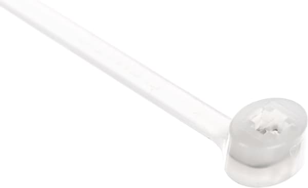 Buntband 100x2,5 vit 2-LOCK stålfästen BMTB1025 /100st. /
