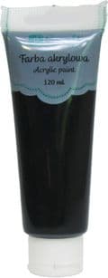Akryylimaali lampunmusta 120ml