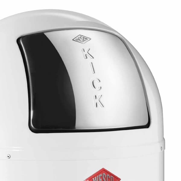 Roskakori 40l KickBoy hopea WESCO