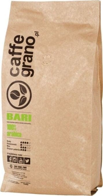 Caffe Grano Bari Hela Kaffebönor 1 kg