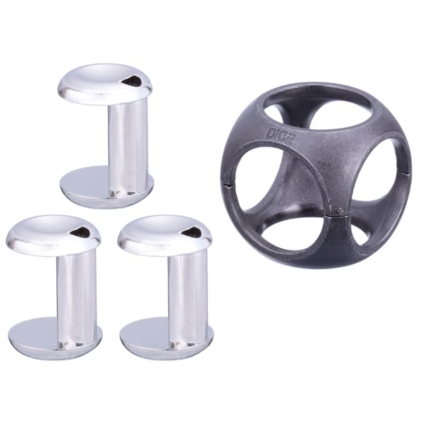 Huzzle Cast Dice metallpussel