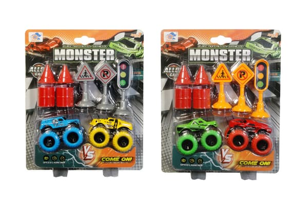 Bil med tilbehør