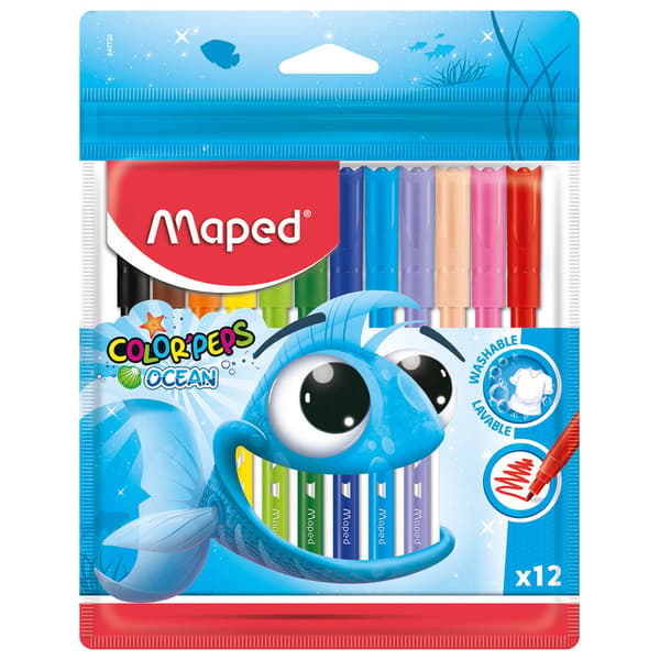 Colorpeps Ocean tuschpenne 18 farver MAPED