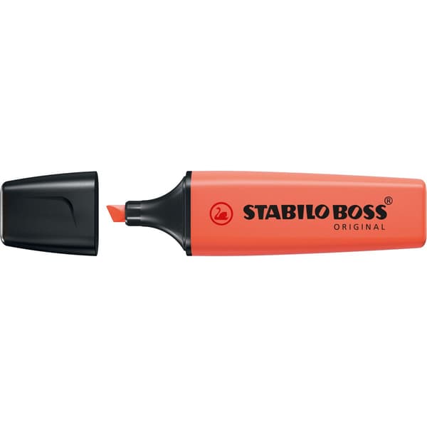 Overstregningstusch Stabilo Boss Original Pastel rød