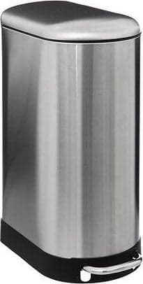 Papperskorg 5five Ariane Slim papperskorg 30l silver