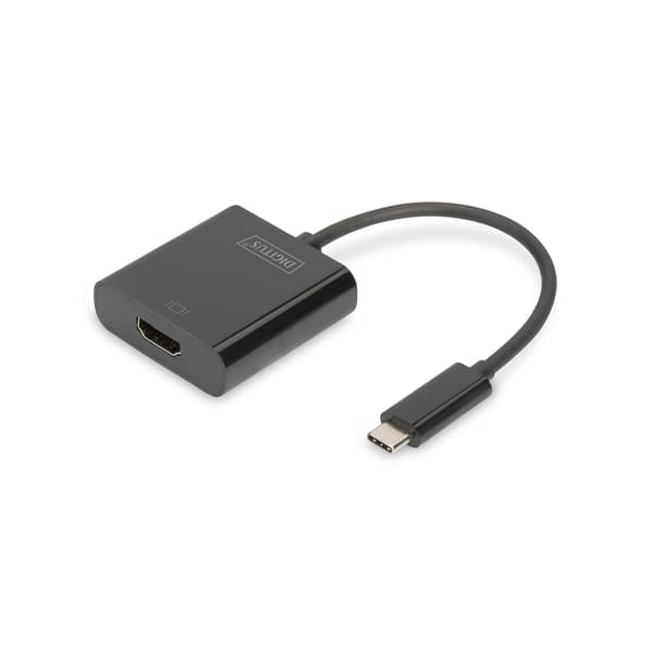 DIGITUS - ekstern videoadapter - sort