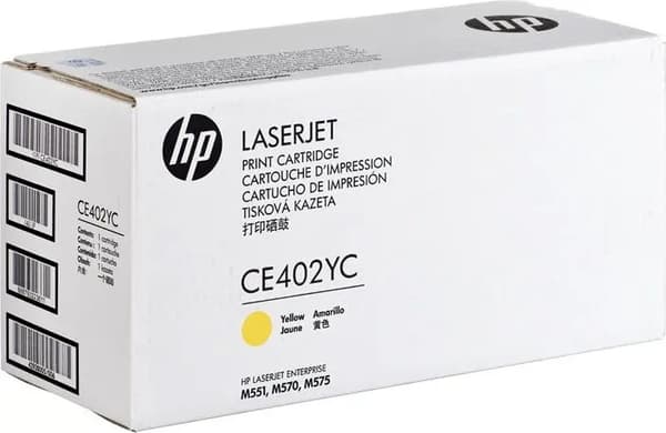 Tonerkassett HP 507Y Gul Original (CE402YC)