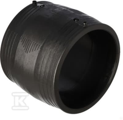 MUFA EL.D250 SDR17, PN5 GAS/PN10 VAND