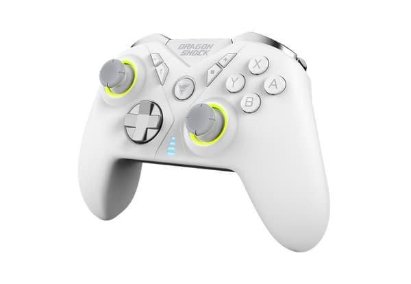 DRAGONSHOCK NEBULA PRO TRÅDLÖS KONTROLL VIT SWITCH