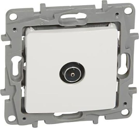 Legrand NILOE TV 9.5 Han-endestik Hvid (764551)