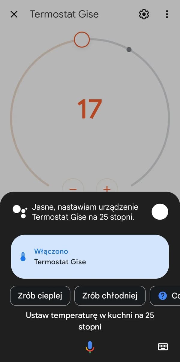 GISE Termostathoved Tuya Zigbee GTV-ZB