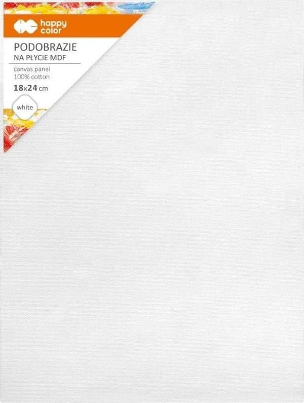 Bomullsunderavdelningar 18x24cm vit HAPPY COLOR