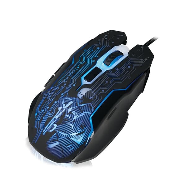 LogiLink Gamingmus ID0137 - Svart