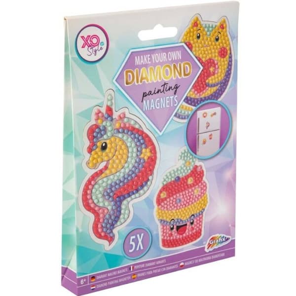 XO Style Diamant Magnet Dekoration