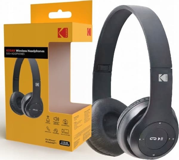 Kodak Hörlurar Vikbara Trådlösa Bluetooth-hörlurar Kodak 500+