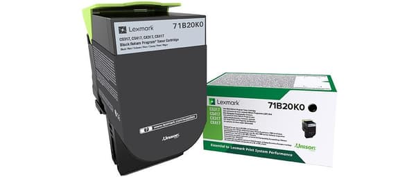 Lexmark X317 - sort - original - tonerpatron - LCCP, LRP