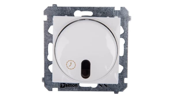 Simon 54 Stik med terminering og sender hvid DWC10P.01/11