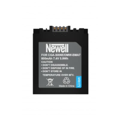 Newell erstatningsbatteri til CGA-S006E til Panasonic