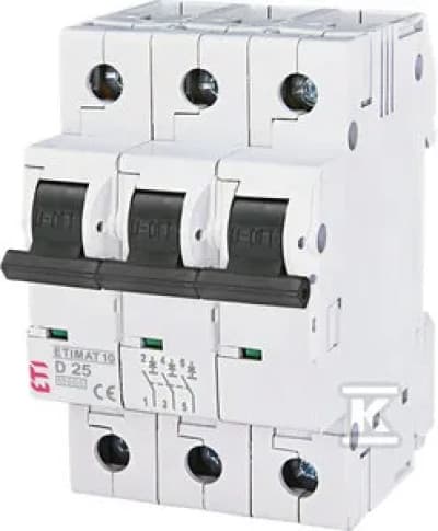 ETIMAT10 3P 10KA D 25A-LINK NMP.