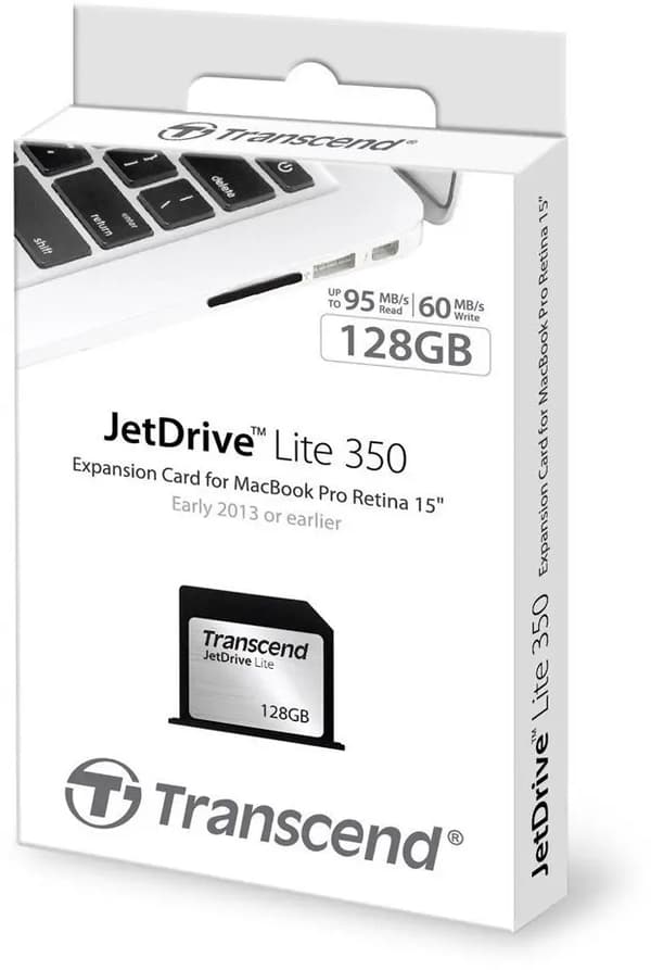 Transcend JetDrive Lite 350 128G MacBook Pro 15\" Retina 2012-13