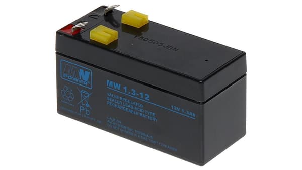12V/1.3AH-MW BATTERI
