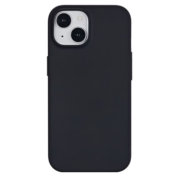 eSTUFF INFINITE (GRS) VIENNA iPhone 15 Sort Cover. Materiale: 100% genanvendt TPU