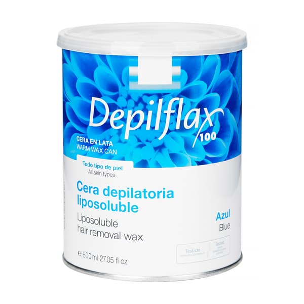 DEPILFLAX DEPILATIONSVAX BURK 800ML AZULEN