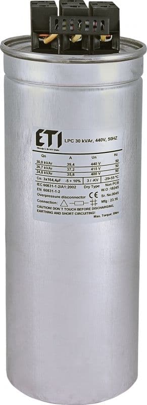 Kondensator CP LPC 30 kVar 440V 50HZ 004656765
