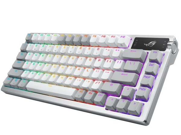 ROG Azoth White NX OLED -näppäimistö 8000Hz/0.125MS/NX/USB 2.0